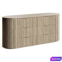 RH BYRON SIDEBOARD LivCollection HRZ-Reveal 3D Model Vray, Corona