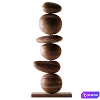 Sculptural Harmony 3D Model Corona