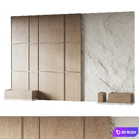 Headboard 13 3D Model Corona