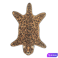 Miano Children's Rug with Leopard Print by La Redoute 3D Model Vray, Corona