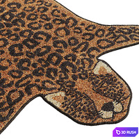 Miano Children's Rug with Leopard Print by La Redoute 3D Model Vray, Corona