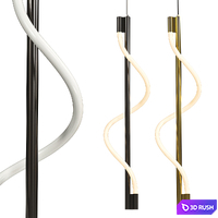 GLORIFY LUX pendant light 3D Model Corona