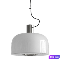 Flos Bellhop Glass S2 3D Model Vray, Corona