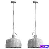 Flos Bellhop Glass S2 3D Model Vray, Corona