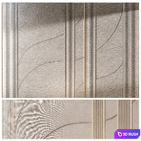 Decorative wall 06 3D Model Corona