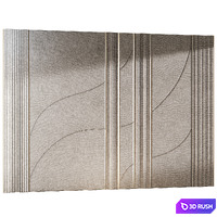 Decorative wall 06 3D Model Corona