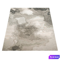Tundra Storm Rug 3D Model Corona