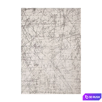 Geo Geometric Cream Rug 3D Model Corona