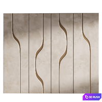 Wall panel 10 3D Model Corona