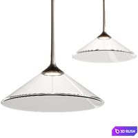 Artemide Orsa Pendant Lamps 3D Model Vray, Corona