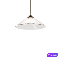 Artemide Orsa Pendant Lamps 3D Model Vray, Corona