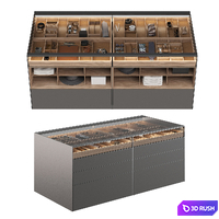 Rimadesio Altair storage 3D Model Corona