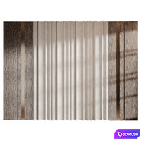 Wall 3D Panel 24 3D Model Corona
