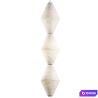 De Padova Helium Pendant Lamp 3D Model Corona