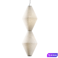 De Padova Helium Pendant Lamp 3D Model Corona