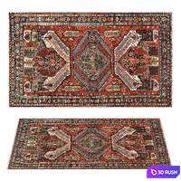 Dragon Carpet 3D Model Corona