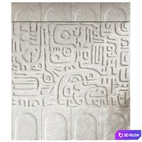 Decorative wall 07 3D Model Corona