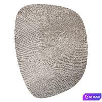 Washable Rug Pam 3D Model Corona