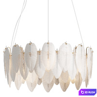 LORELEY Pendant Chandelier 3D Model Corona