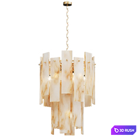 Acevedo Chandelier 3D Model Vray, Corona