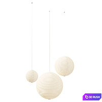 Vitra Akari Pendant 3D Model Corona