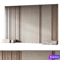 Headboard 22 3D Model Corona