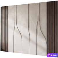 Wall 3D panel 45 3D Model Corona