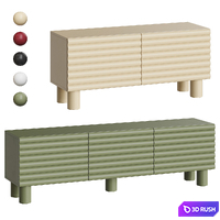 Floyd TV stand 3D Model Vray, Corona