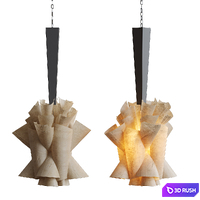 Mauro Fabbro MIA Chandelier 3D Model Corona