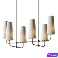 Allied Maker Bola 6 Chandelier 3D Model Vray, Corona
