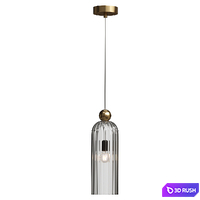 Pendant lamp Antic 3D Model Corona