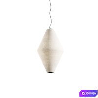 De Padova Helium Pendant Lamp 3D Model Corona