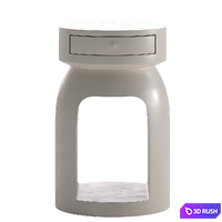 Bedside table Fétiche 3D Model Corona