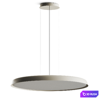 Vibia Bigger Pendant Lamps 3D Model Vray, Corona