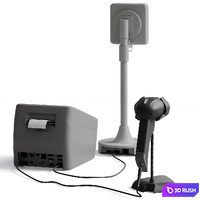 POS terminal 2 3D Model Vray, Corona