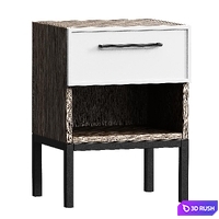 Chest of drawers,Bedside table,TV Nicole 3D Model Corona