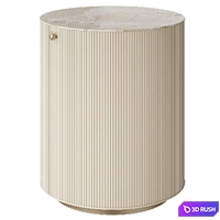Bedside table Difda, Hi!Moon, diameter 500mm (6 colors) 3D Model Vray, Corona