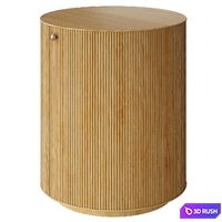 Bedside table Difda, Hi!Moon, diameter 500mm (6 colors) 3D Model Vray, Corona