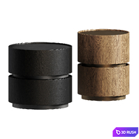 Bonaldo Moneypenny Bedside Tables 3D Model Vray, Corona