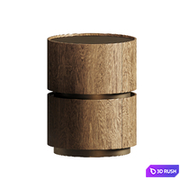 Bonaldo Moneypenny Bedside Tables 3D Model Vray, Corona