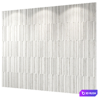 Lithos Design marble wall panel Barcode Zero 3D Model Vray, Corona