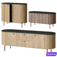 Randy cabinet 3D Model Vray, Corona