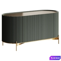 Chest of drawers Sheratan 120x50cm, Hi!Moon 3D Model Vray, Corona