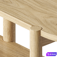 Alonos Haris TV stand 3D Model Vray, Corona