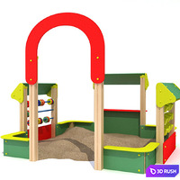 Ksil sandbox 3D Model Vray