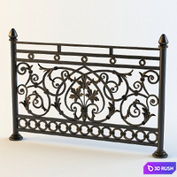 Fence 3D Model Vray