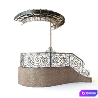 Entrance 3D Model Vray
