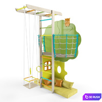 SPORTKOMPLEKS "TREE" 3D Model Vray
