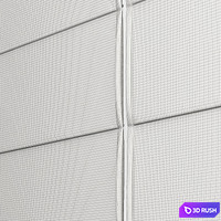 Roman blinds 4 3D Model Vray