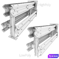 Buffers 3D Model Vray